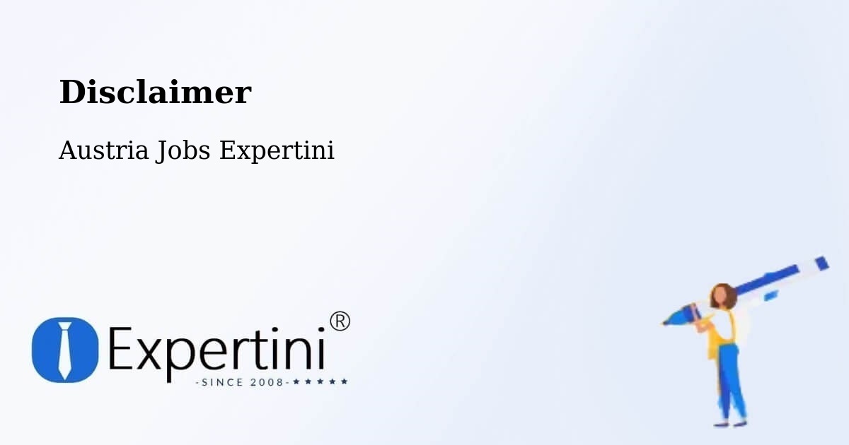 Disclaimer – Ehrwald - Austria Jobs Expertini