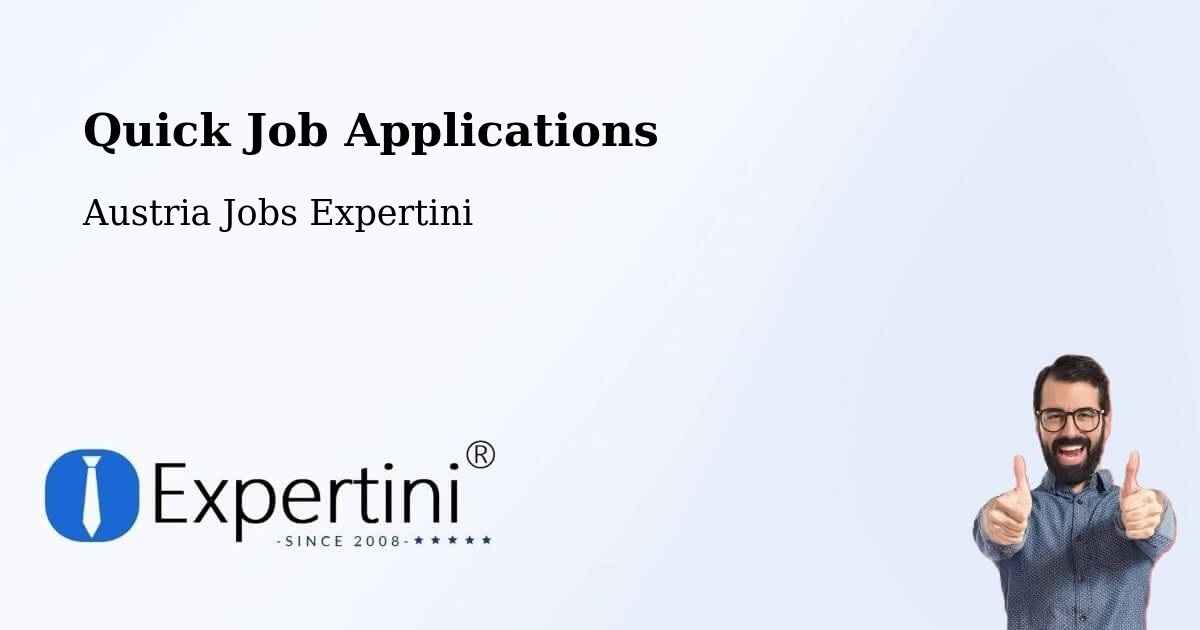 Quick Apply Feature – Ehrwald - Austria Jobs Expertini